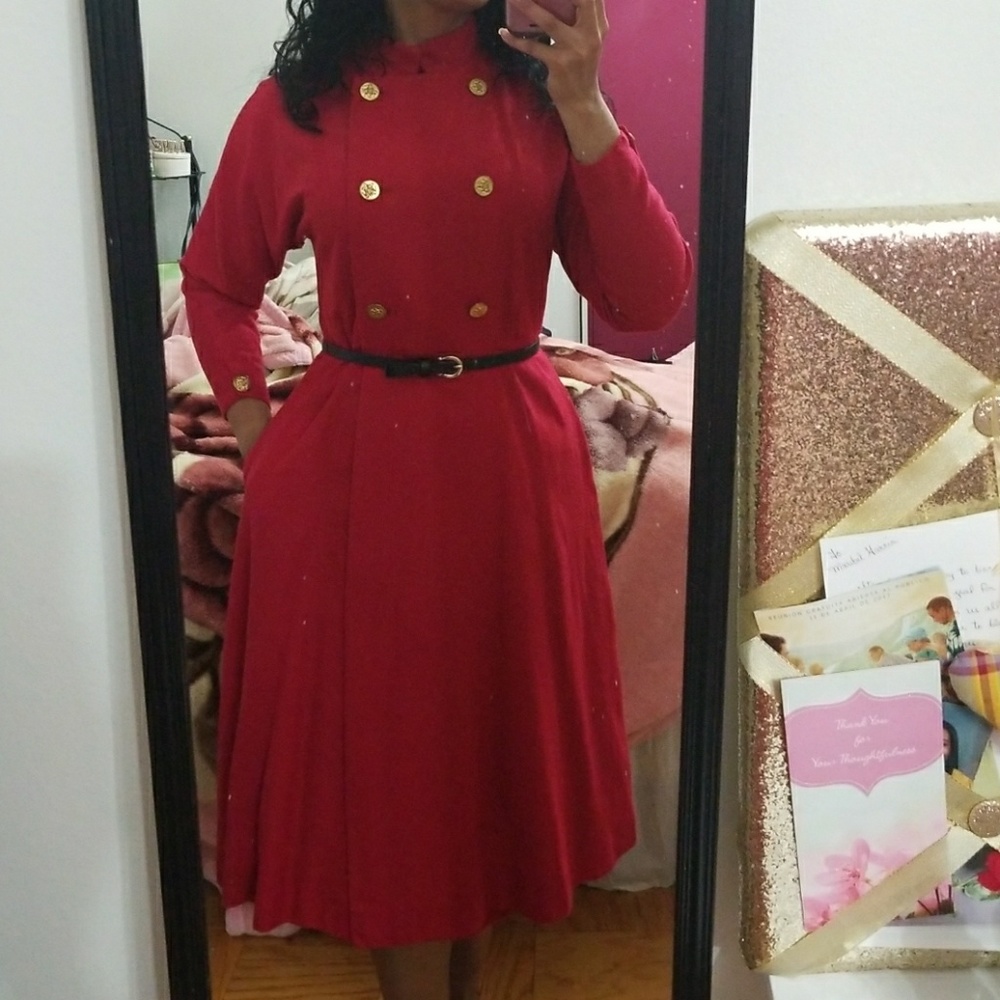 Donkaster Vintage wool Dress!